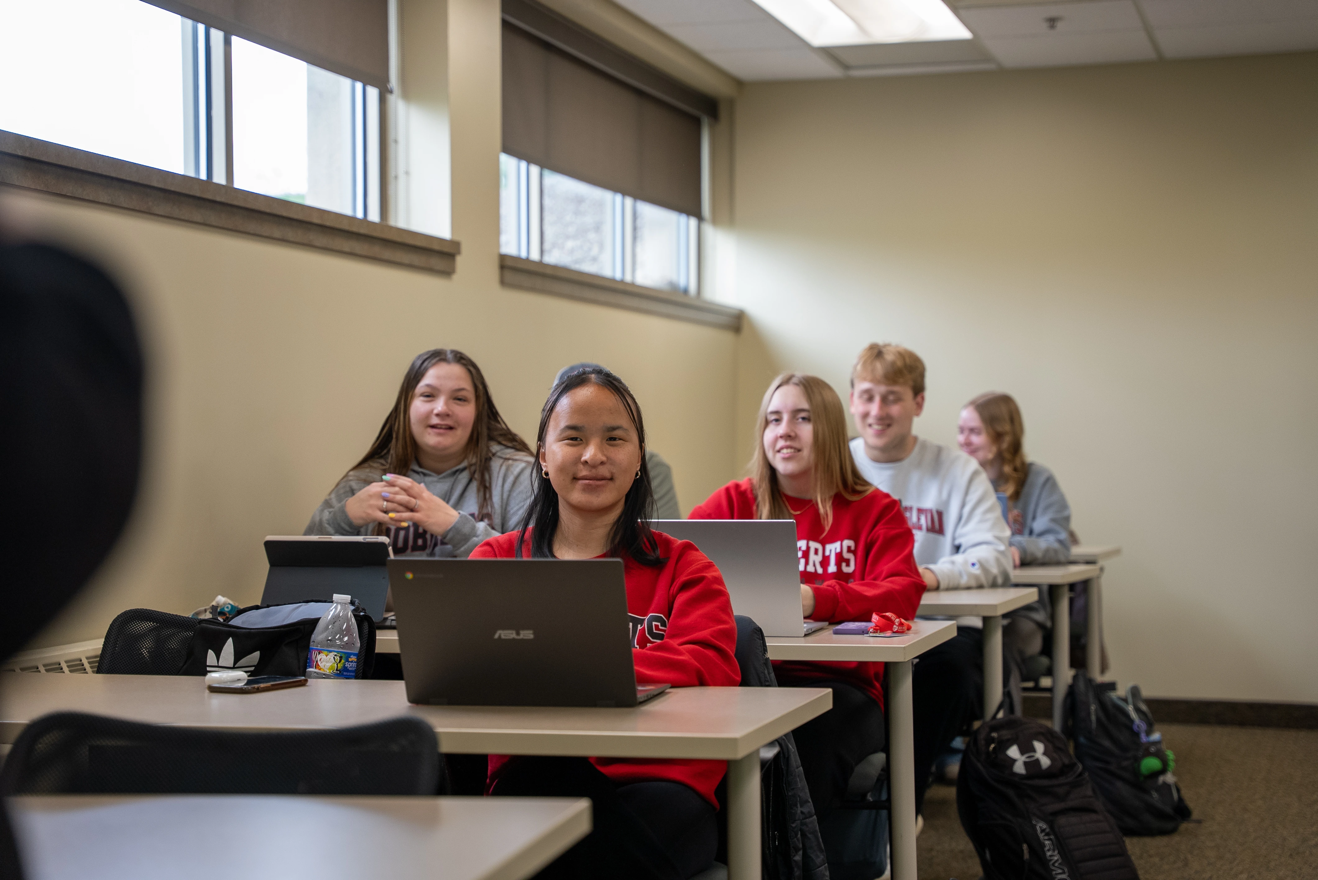 Students Listening To The Teacher