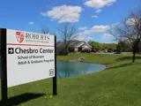 Chesbro Center and its sign